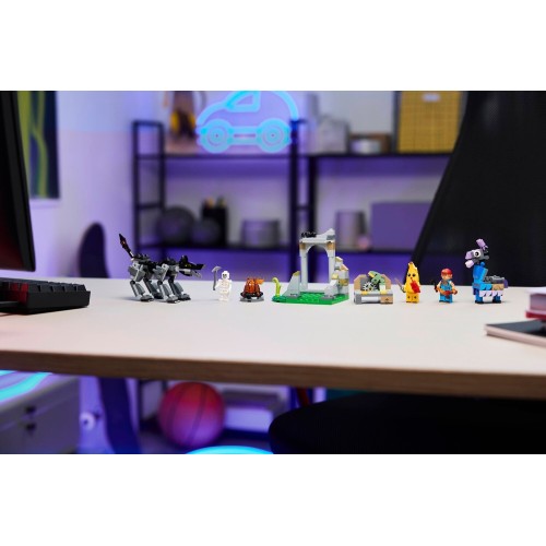 LEGO Fortnite peely and sparkplugs camp 77075 5702017824307