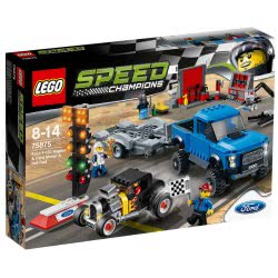 LEGO Speed Champions Ford F-150 Raptor & Ford Model A Hot Rod 75875 5702015591256
