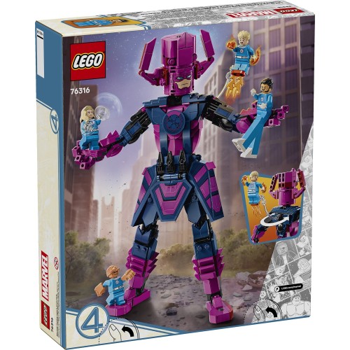 LEGO Marvel Avengers dc comics super heroes fantastic four εναντίον φιγούρας κατασκευής γκαλάκτους 76316 5702017817897