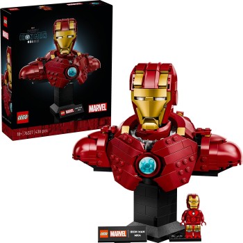 LEGO Marvel Avengers marvel super heroes προτομή άιρον μαν mk4 76327 5702017824208