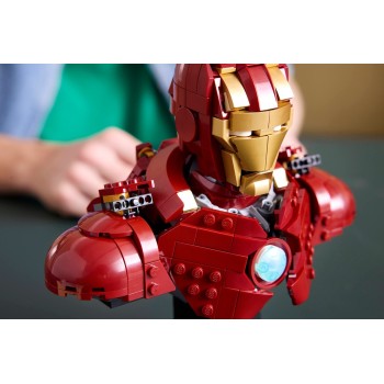 LEGO Marvel Avengers Marvel Super Heroes Iron Man MK4 Bust 76327 5702017824208