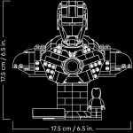 LEGO Marvel Avengers Marvel Super Heroes Iron Man MK4 Bust 76327 5702017824208