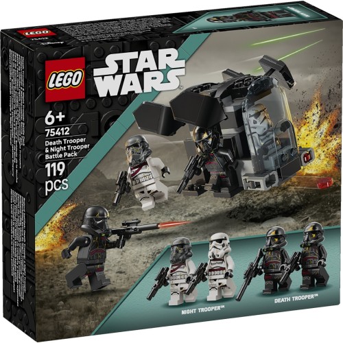 LEGO Star Wars death trooper and night battle pack 75412 5702017817620