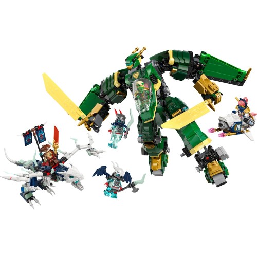 LEGO Ninjago lloyds jet mech 71845 5702017815787