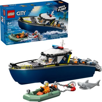 LEGO city καταδίωξη με αστυνομικό σκάφος 60456 5702017812465