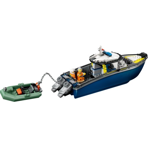 LEGO city καταδίωξη με αστυνομικό σκάφος 60456 5702017812465