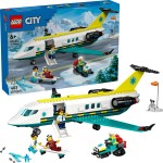 LEGO City emergency air ambulance airplane 60465 5702017812649