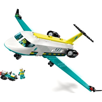 LEGO City emergency air ambulance airplane 60465 5702017812649