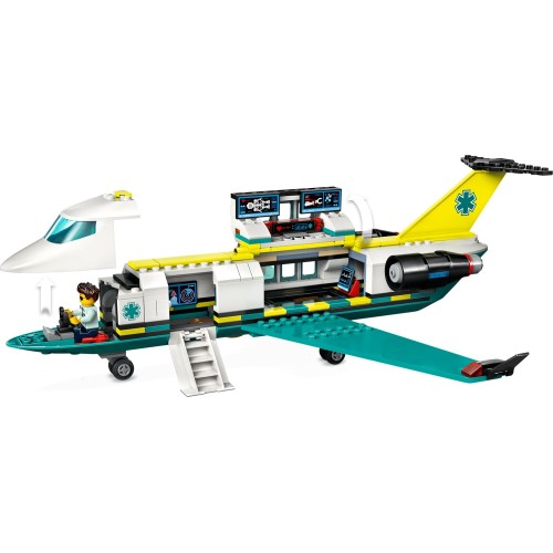 LEGO City emergency air ambulance airplane 60465 5702017812649