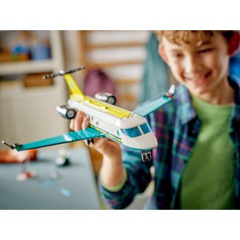 LEGO City emergency air ambulance airplane 60465 5702017812649