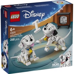 LEGO disney κουτάβια λάκι & πένι, 101 σκυλιά της δαλματίας 43271 5702017814605