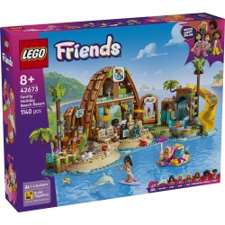 LEGO friends παραλιακό θέρετρο για οικογενειακές διακοπές 42673 5702017815367