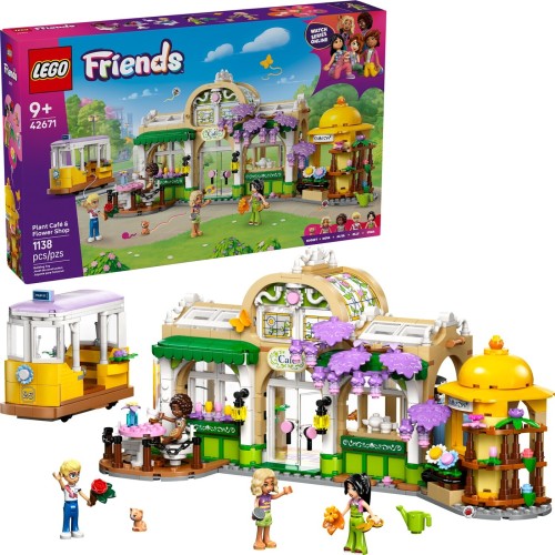 LEGO Friends plant cafe and flower shop 42671 5702017815343