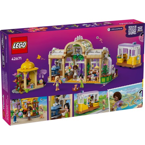 LEGO friends καφετέρια με φυτά & ανθοπωλείο 42671 5702017815343