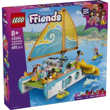 LEGO friends ταξιδιωτική περιπέτεια με σκάφος 42664 5702017815305
