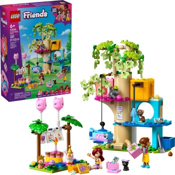 LEGO friends πάρτι γενεθλίων & δεντρόσπιτο για γάτες 42666 5702017783758