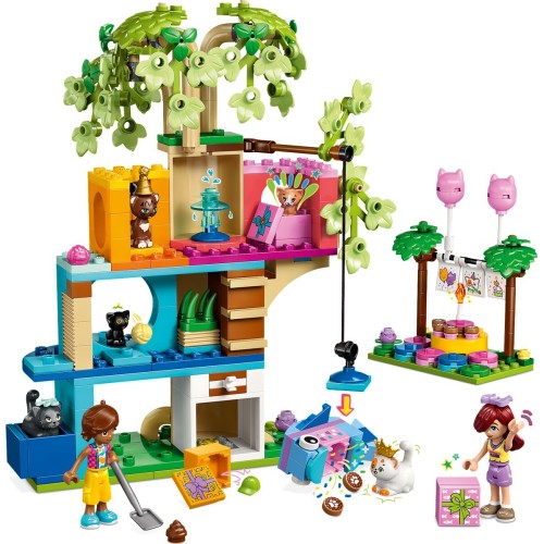 LEGO friends πάρτι γενεθλίων & δεντρόσπιτο για γάτες 42666 5702017783758