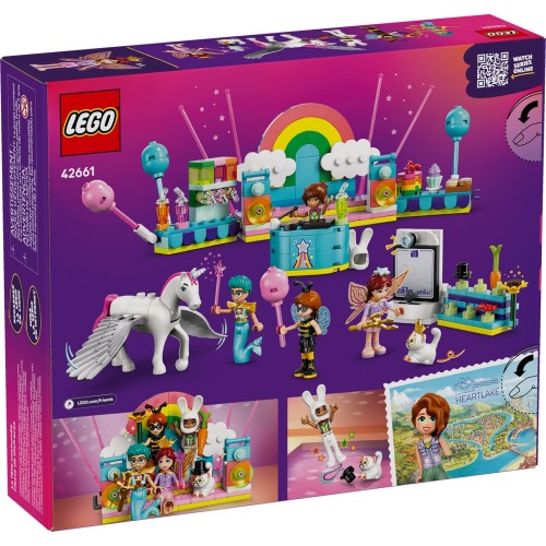 LEGO friends πάρτι μασκέ με μονόκερο & νεράιδα 42661 5702017815275