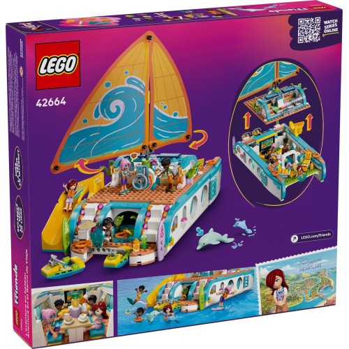 LEGO friends ταξιδιωτική περιπέτεια με σκάφος 42664 5702017815305