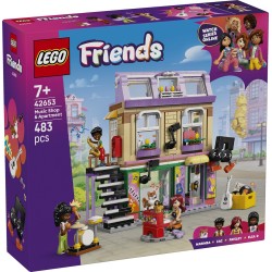LEGO friends κατάστημα μουσικής & διαμέρισμα 42653 5702017815213