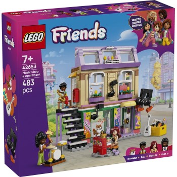 LEGO Friends music store and apartment 42653 5702017815213