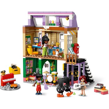 LEGO friends κατάστημα μουσικής & διαμέρισμα 42653 5702017815213