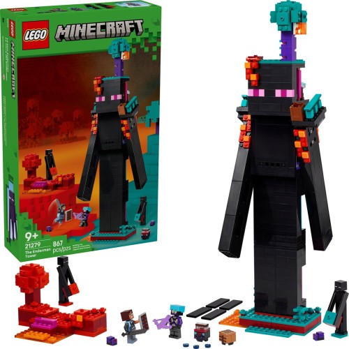 LEGO minecraft ο πύργος-άνθρωπος του τελειωτή 21279 5702017815534