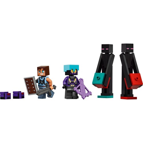 LEGO minecraft ο πύργος-άνθρωπος του τελειωτή 21279 5702017815534