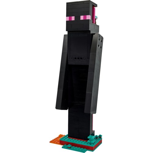 LEGO minecraft ο πύργος-άνθρωπος του τελειωτή 21279 5702017815534