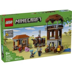 LEGO Minecraft the pillager outpost and ravager 21278 5702017815527