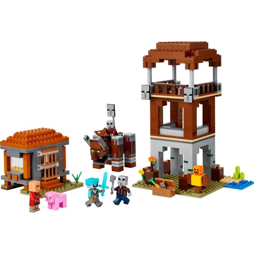 LEGO minecraft το οχυρό των αρπάγων και όλεθρος 21278 5702017815527