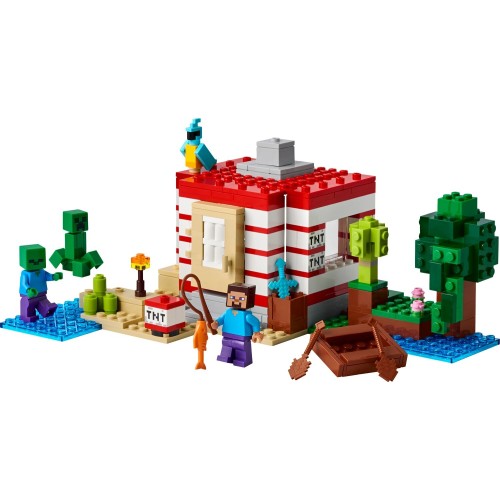 LEGO minecraft το σπίτι-δυναμίτης στη ζούγκλα 21275 5702017815497