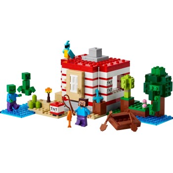 LEGO minecraft το σπίτι-δυναμίτης στη ζούγκλα 21275 5702017815497