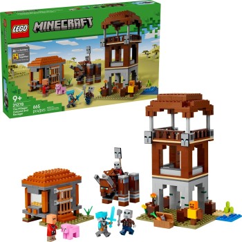 LEGO Minecraft the pillager outpost and ravager 21278 5702017815527