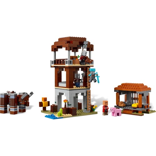 LEGO minecraft το οχυρό των αρπάγων και όλεθρος 21278 5702017815527