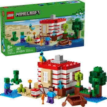 LEGO minecraft το σπίτι-δυναμίτης στη ζούγκλα 21275 5702017815497