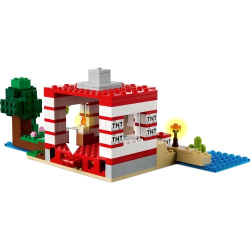 LEGO minecraft το σπίτι-δυναμίτης στη ζούγκλα 21275 5702017815497