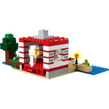 LEGO Minecraft the tnt jungle house 21275 5702017815497
