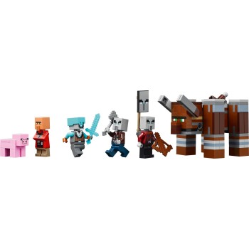 LEGO minecraft το οχυρό των αρπάγων και όλεθρος 21278 5702017815527