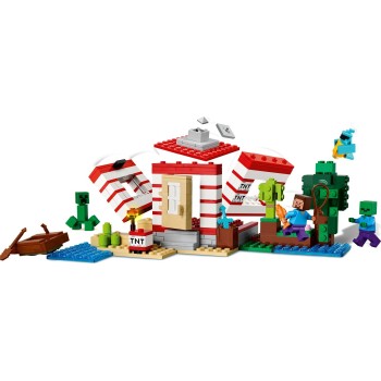 LEGO minecraft το σπίτι-δυναμίτης στη ζούγκλα 21275 5702017815497