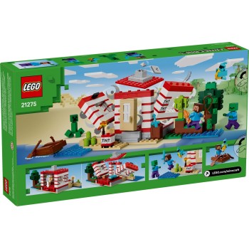 LEGO minecraft το σπίτι-δυναμίτης στη ζούγκλα 21275 5702017815497