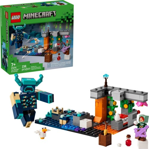 LEGO Minecraft the warden encounter 21274 5702017815480