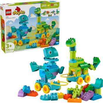 LEGO DUPLO Town 3Σε1 Δεινόσαυροι Σε Τροχούς 10451 5702017816647