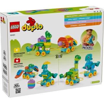 LEGO DUPLO Town 3Σε1 Δεινόσαυροι Σε Τροχούς 10451 5702017816647