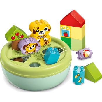 LEGO DUPLO My First Ταξινόμηση Σχημάτων: Σπίτι Για Κουταβάκια 10441 5702017816784