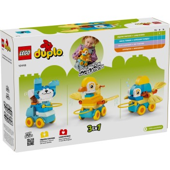 LEGO DUPLO Town 3In1 Animals On Wheels 10448 5702017816197