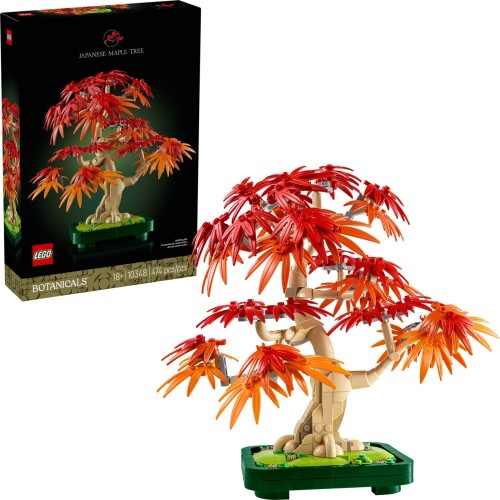 LEGO The Botanical Collection Japanese Red Maple Bonsai Tree 10348 5702017814674