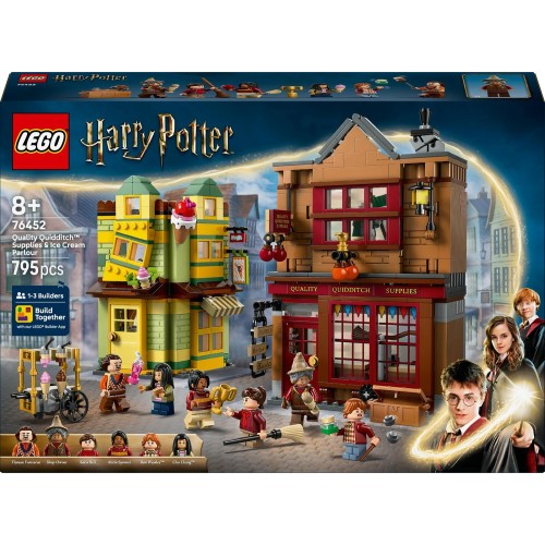 LEGO Harry Potter quality quidditch supplies and ice cream parlour 76452 5702017812908