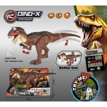 Toys-shop Choice Dinosaur With Light,Sound(3*AAA Without Battery) JZ111335 6990225113354