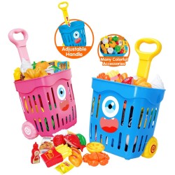 Toys-shop Choice Fill And Roll Grocery Basket Play Set JU104499 6990225044993